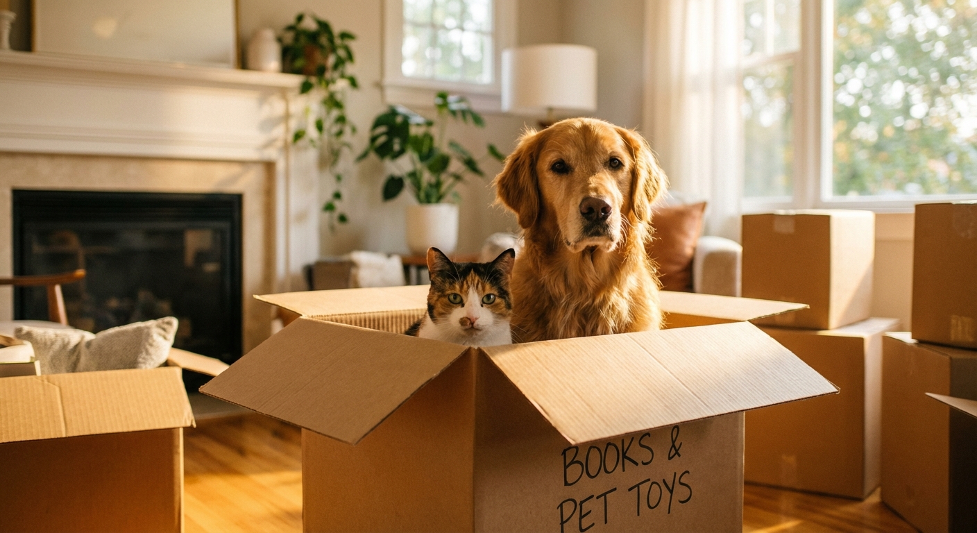 Moving With Pets: How to Keep Them Safe and Calm