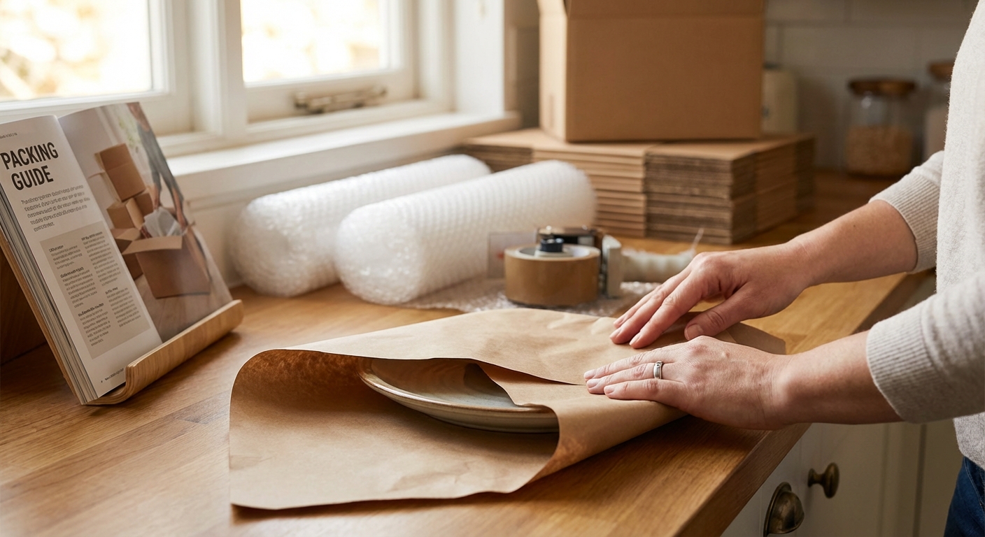 How to Pack Dishes and Glassware for Moving